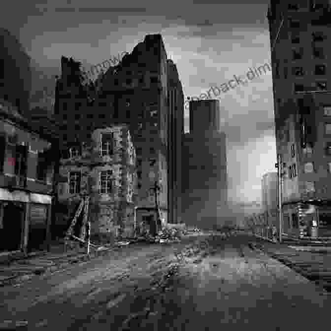 A Desolate Post Apocalyptic Cityscape With Abandoned Buildings And Scavenging Survivors Hunger (Riders Of The Apocalypse 1)