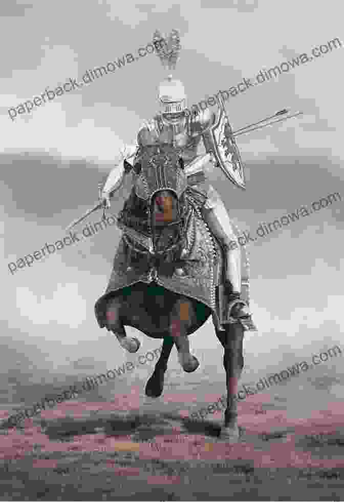 A Knight On Horseback, Galloping Across A Grassy Field, With A Sword Raised High In The Air. How To Become A Knight Ancient History Of Europe Children S Ancient History