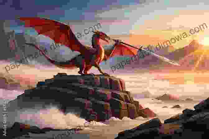 A Majestic Storm Dragon Soaring Through The Sky, Lightning Crackling Around Its Body. The Storm Dragon (The Secret Rescuers 1)