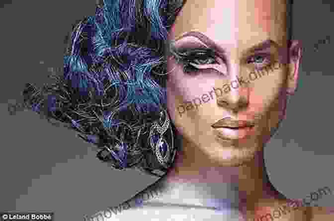 A Portrait Of Zachary Sherman In Drag, With Bold Makeup And A Confident Expression Drag Teen M Zachary Sherman