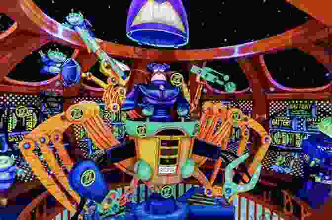 Buzz Lightyear's Space Ranger Spin, An Interactive Attraction That Invites Guests To Blast Away At Invading Aliens The Backstories And Magical Secrets Of Walt Disney World: Volume Two: Adventureland Tomorrowland And Fantasyland (Disney Backstories 2)