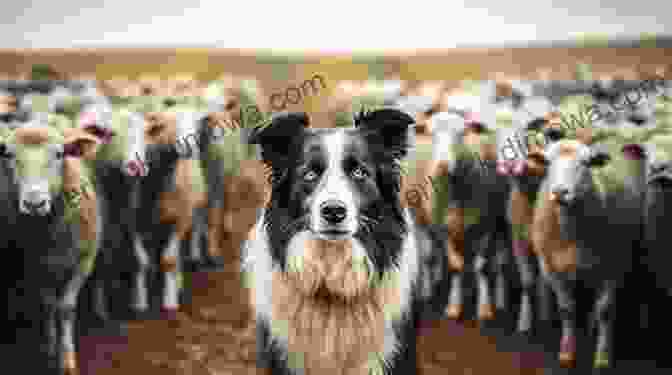 Farm Dog Fred, A Loyal And Courageous Dog, Stands Proudly On A Farm, With A Backdrop Of Rolling Hills And A Bright Blue Sky. Farm Dog Fred: Saves The Day