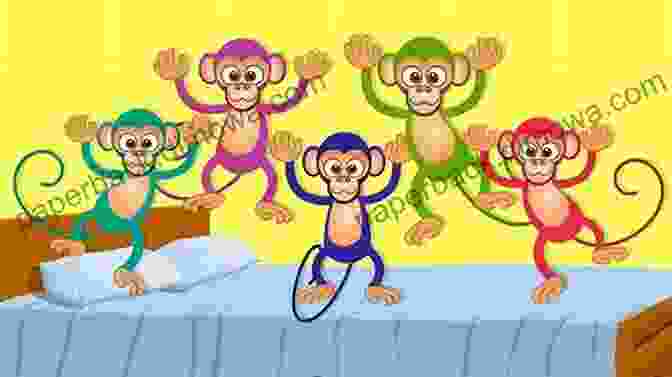 Five Little Monkeys Jumping Down From A Tree Five Little Monkeys (Kathryn The Grape Let S Read Together Series)