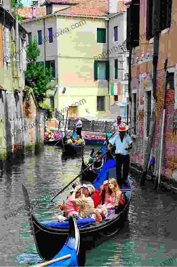 Gondoliers Navigate The Canals Of Venice, Adding To The City's Charm Venices (Pushkin Collection) Paul Morand