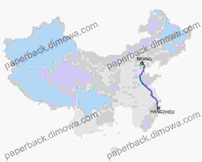 Map Of The Grand Canal, Illustrating Its Vast Scale And Interconnected Waterways. Trade And Commerce In Ancient China : The Grand Canal And The Silk Road Ancient China For Kids Children S Ancient History