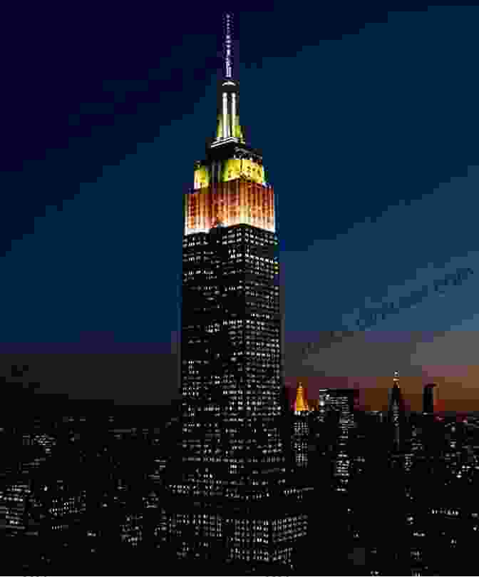 Night View Of The Empire State Building The Empire State Building (Building America: Then And Now)